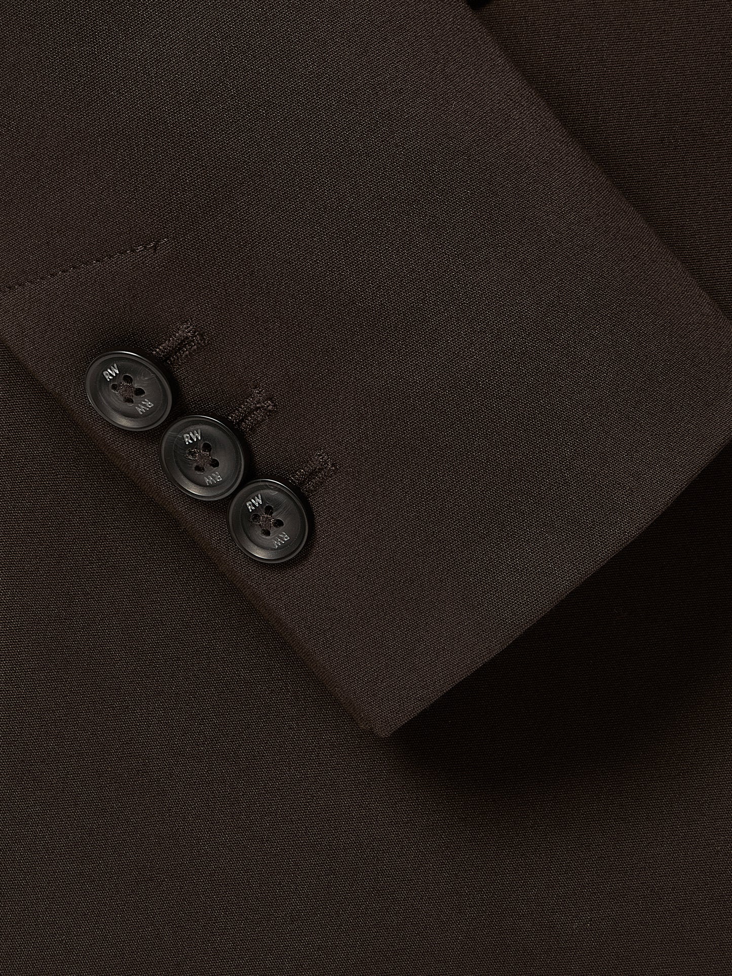 One-Button Fitted Blazer