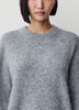 Wool-Blend Long-Sleeve Crew-Neck Sweater