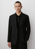 Men's Straight Fit Wool Blend Blazer
