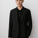 Men's Straight Fit Wool Blend Blazer