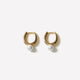 Hoops with Pearls