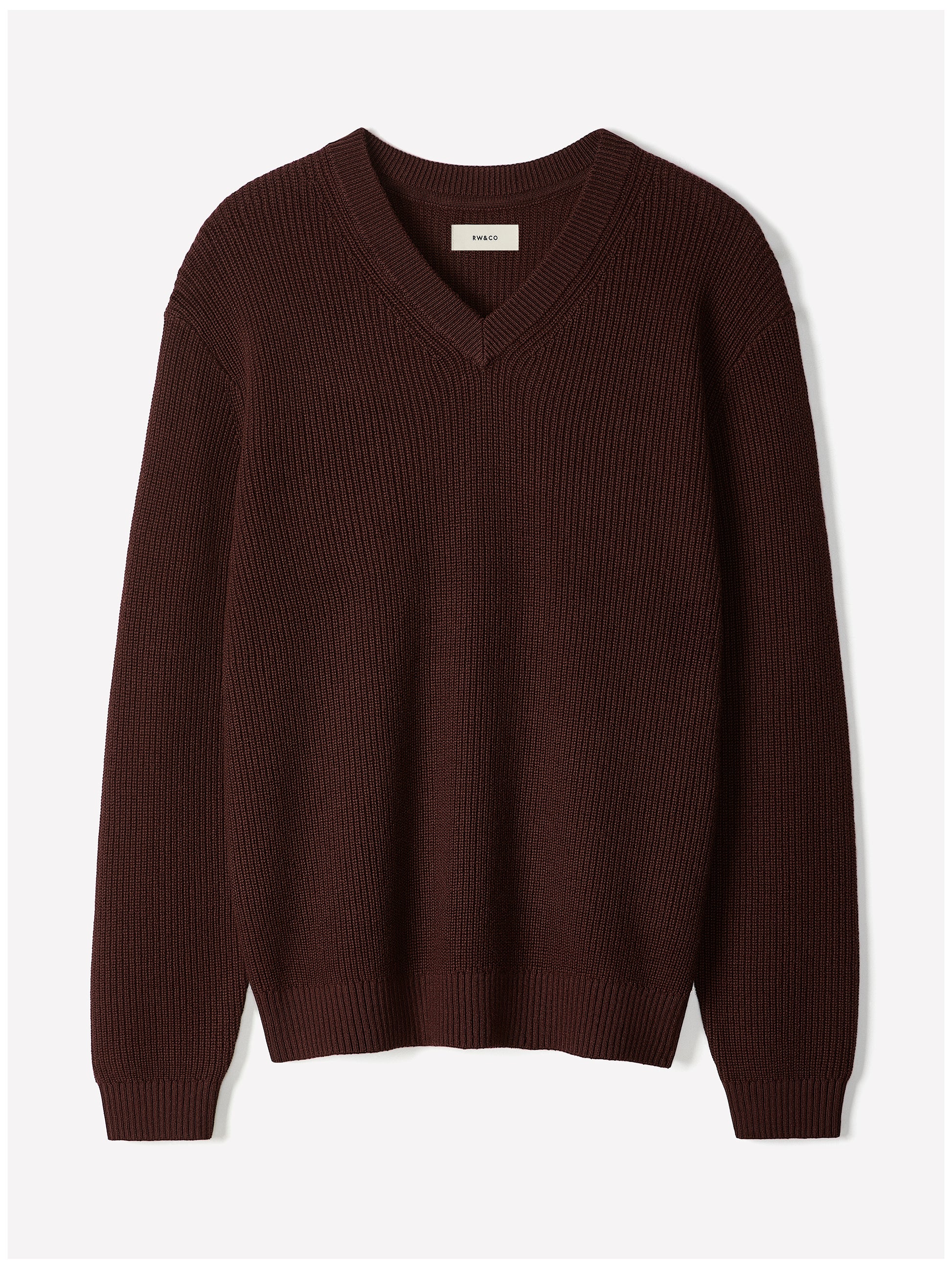 Men’s Cotton Cashmere V-Neck Sweater