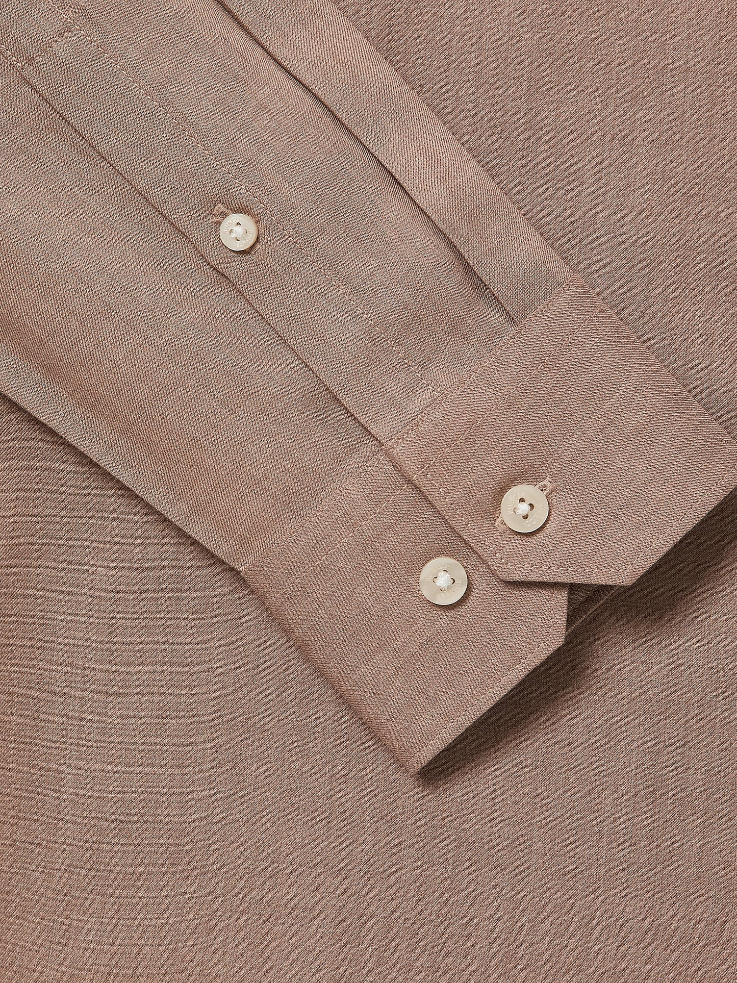 Tailored-Fit Lyocell Dress Shirt