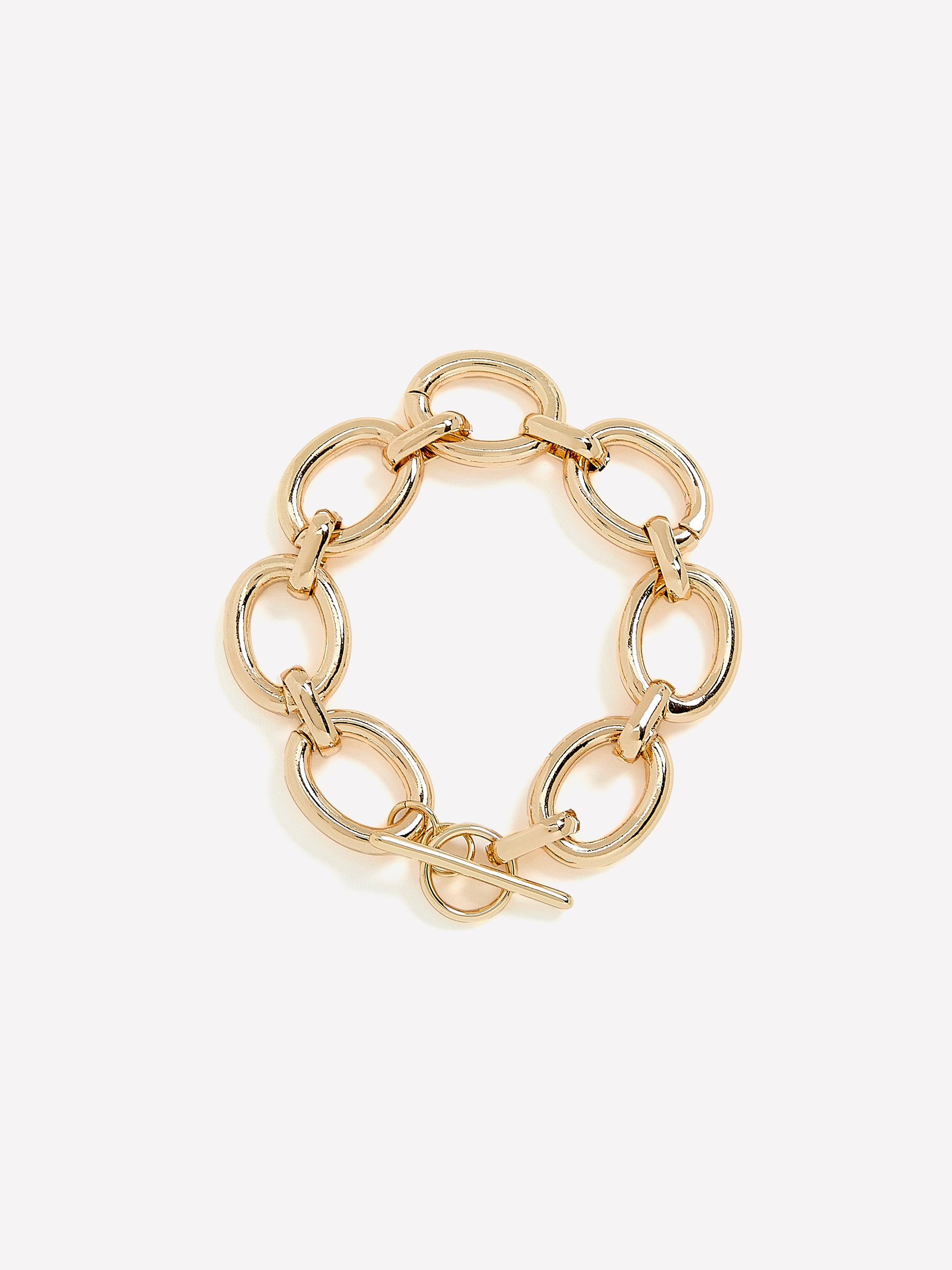 Bracelet à Maillons Larges