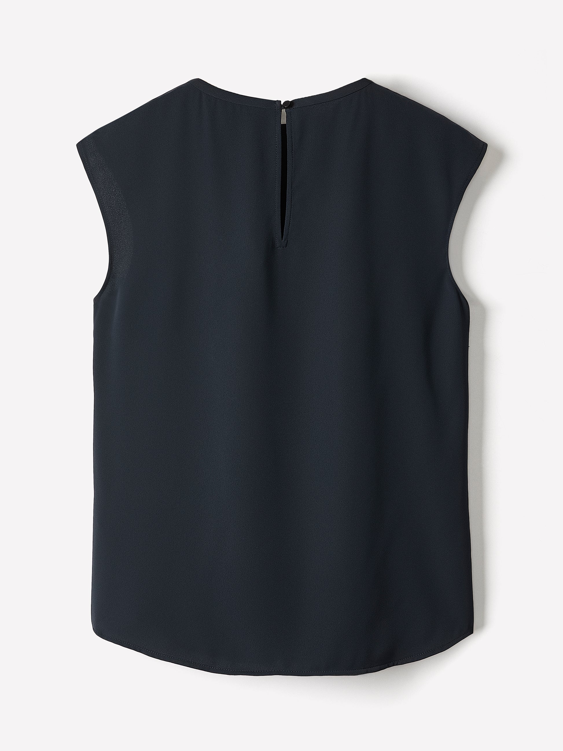 Woven Crepe Extended Sleeve Blouse