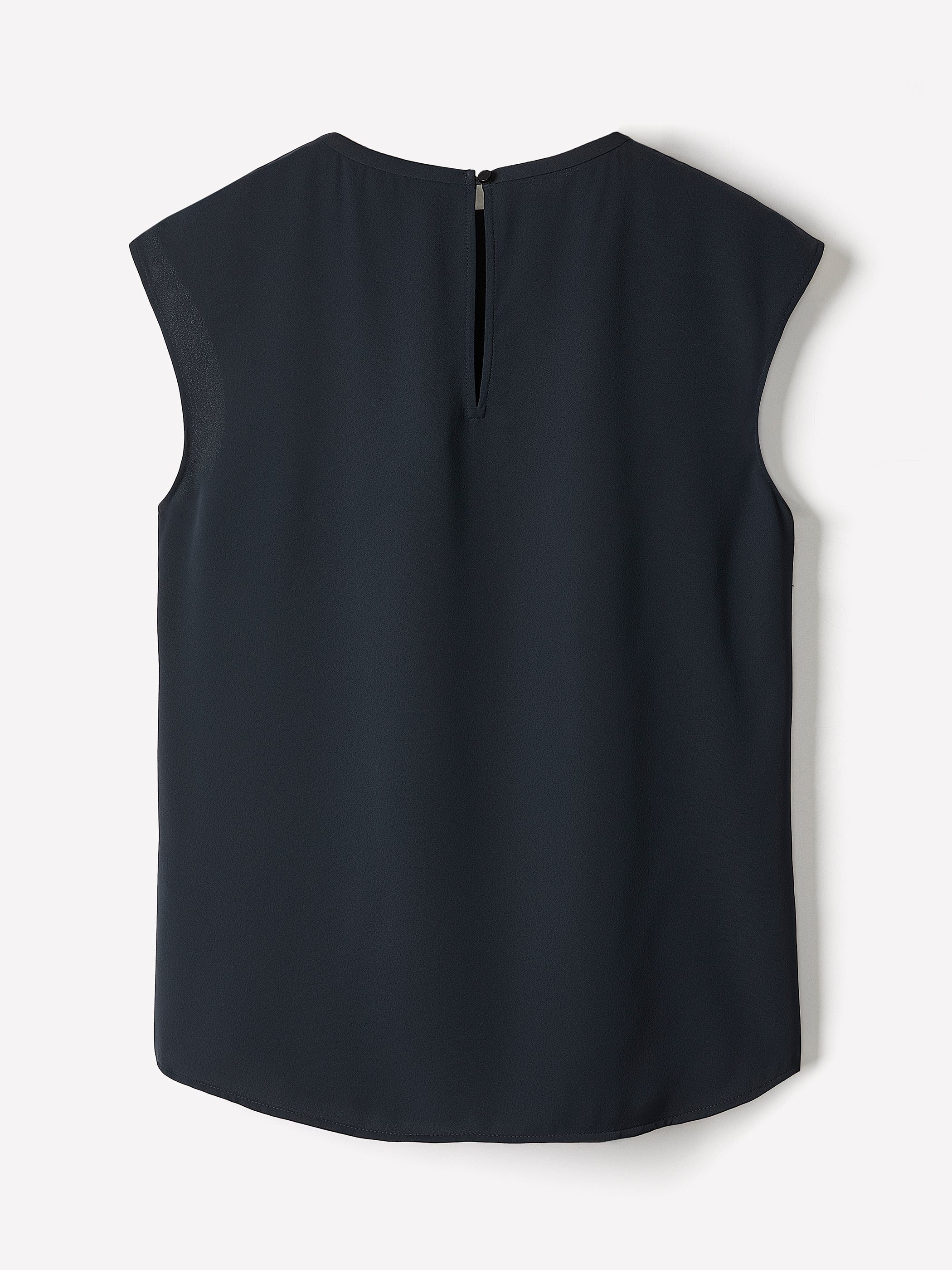 Woven Crepe Extended Sleeve Blouse