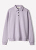 Polo Sweatshirt Cotton Blend Men