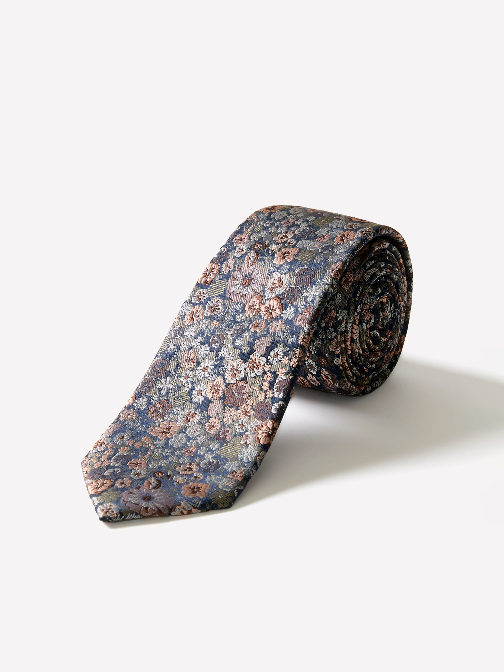 Floral Skinny Tie