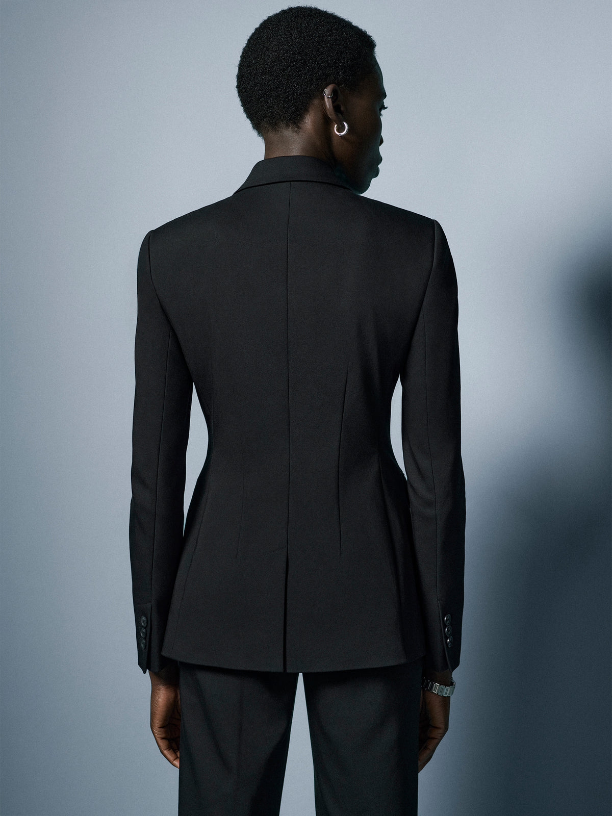 Limitless One-Button Fitted Blazer