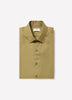 Slim-Fit Solid Twill Dress Shirt