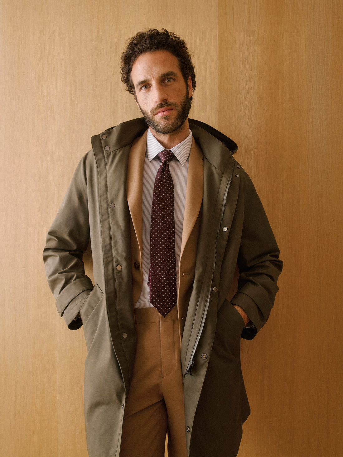 Men's Classic Fit Raincoat with Removable Hood – RW&CO