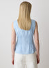 Woven Blouse Ramie Lyocell Blend
