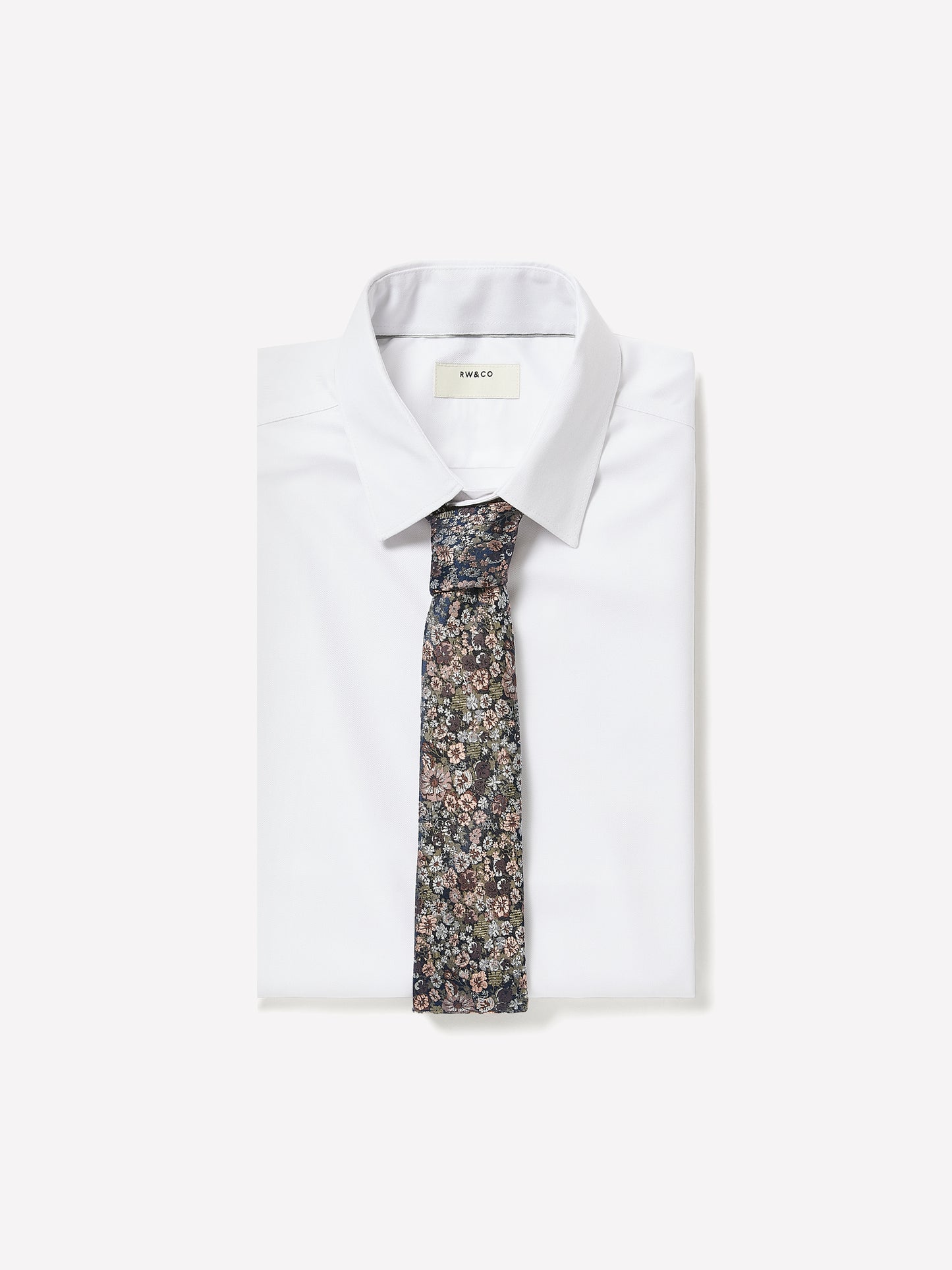 Tailored-Fit Knit-Like Dress Shirt