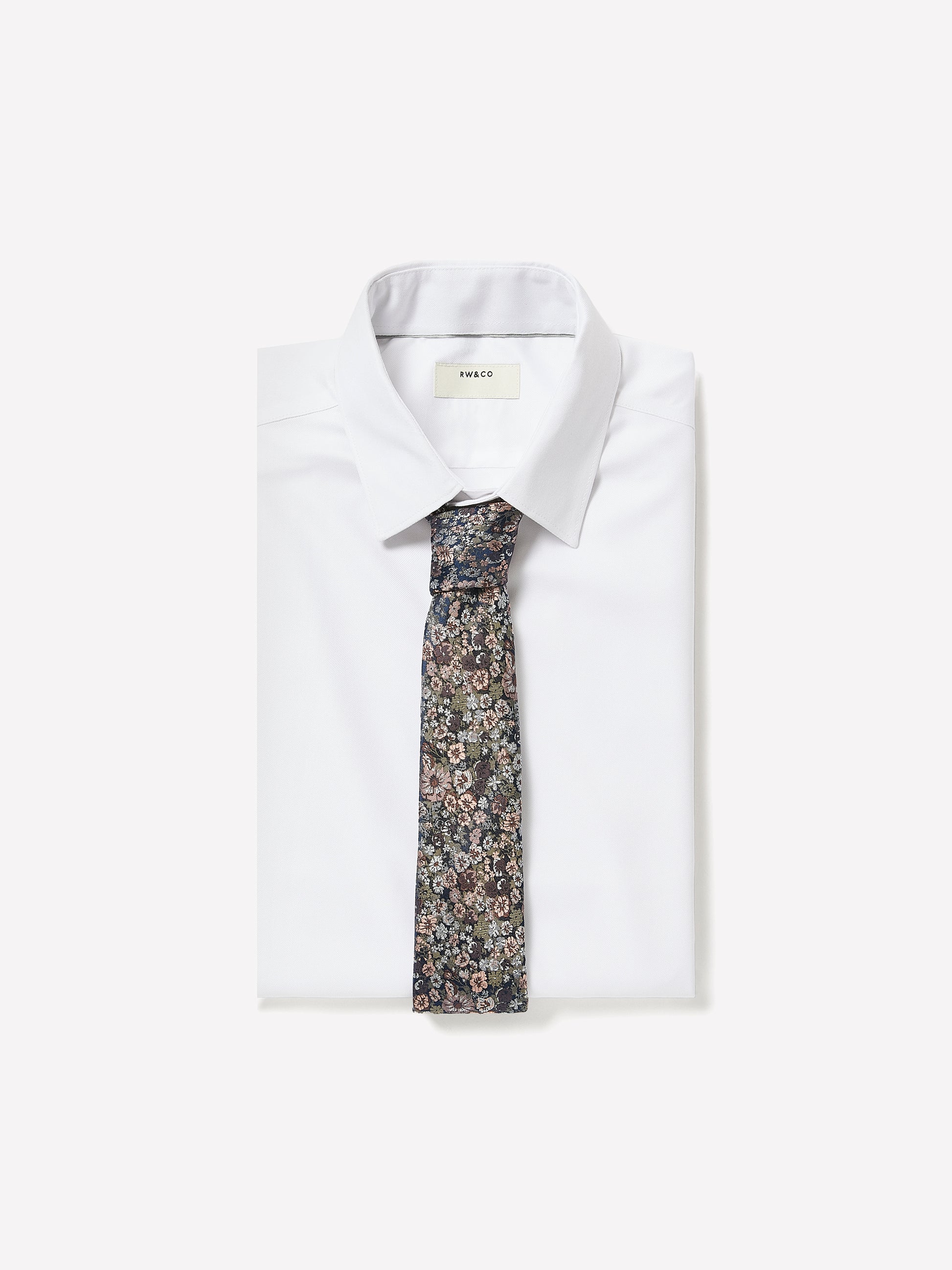 Tailored-Fit Knit-Like Dress Shirt
