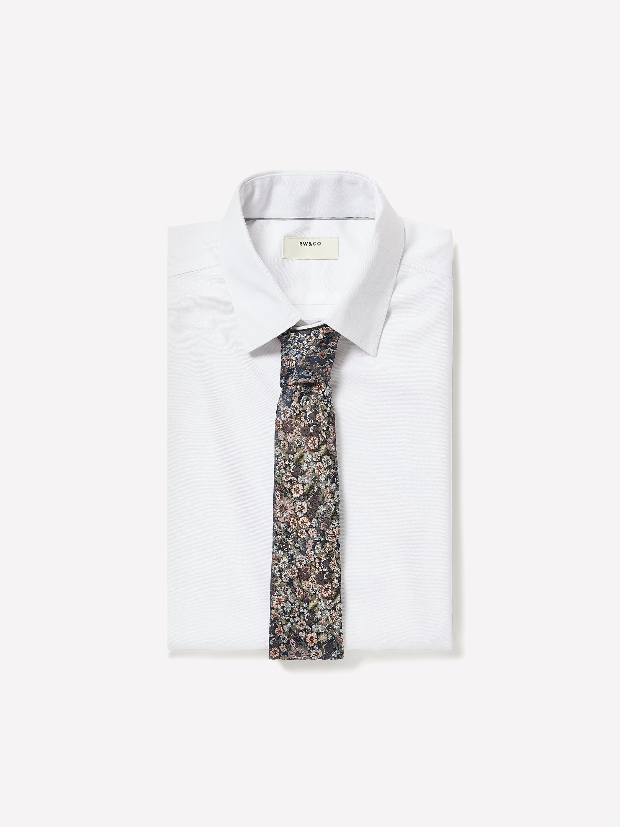 Tailored-Fit Knit-Like Dress Shirt