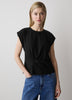 Knit Blouse Organic Cotton Extended Sleeve