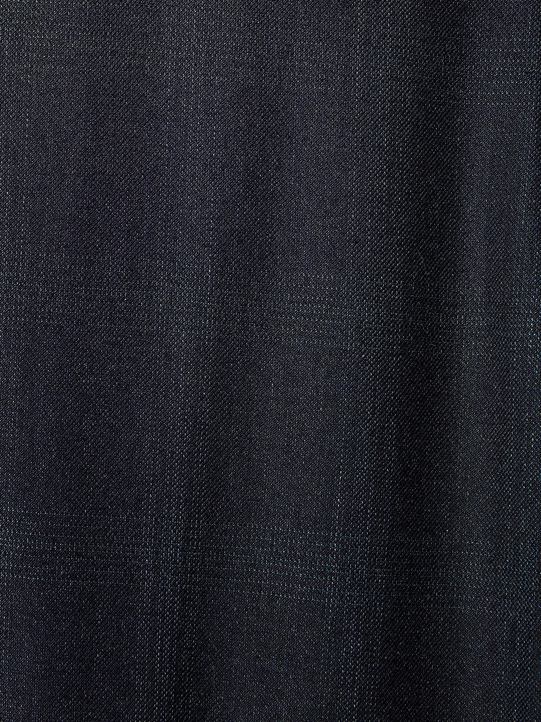 Slim Fit Navy Checkered Suit Pant