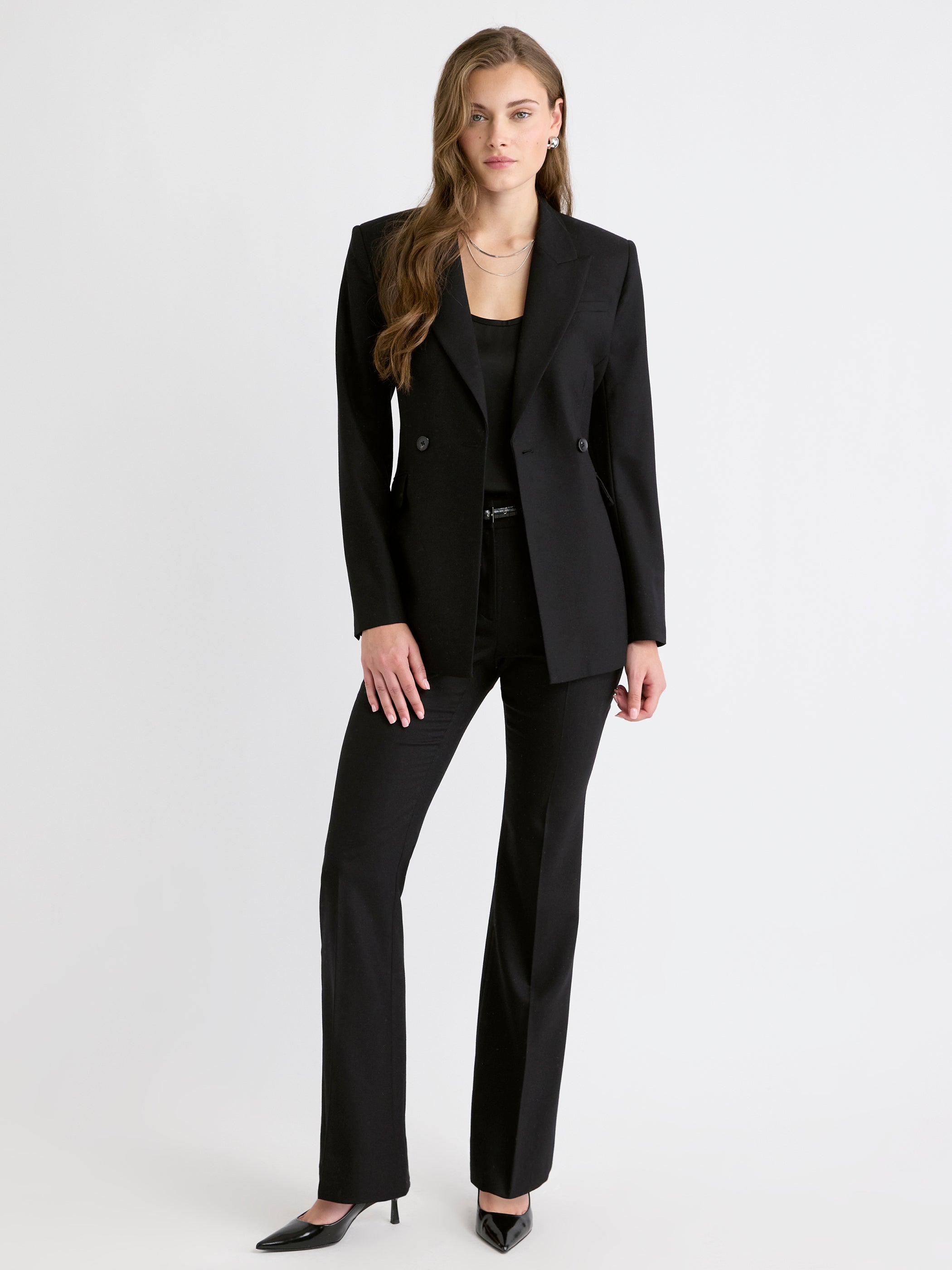 Camisole Satinée à Col en U