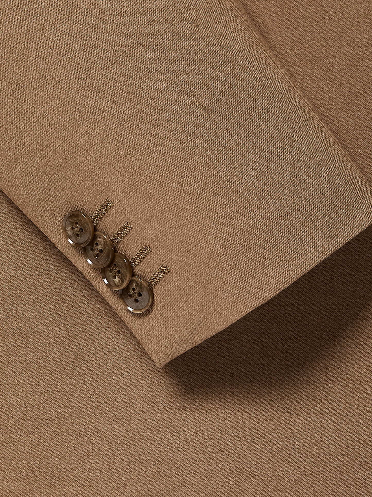 Slim Fit Peachy Camel Suit Blazer