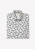 Slim-Fit Dress Shirt with Floral Pattern