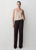 V-Neck Hairy Merino Tank