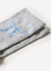 Crew Socks with Bow Detail, Cotton Blend