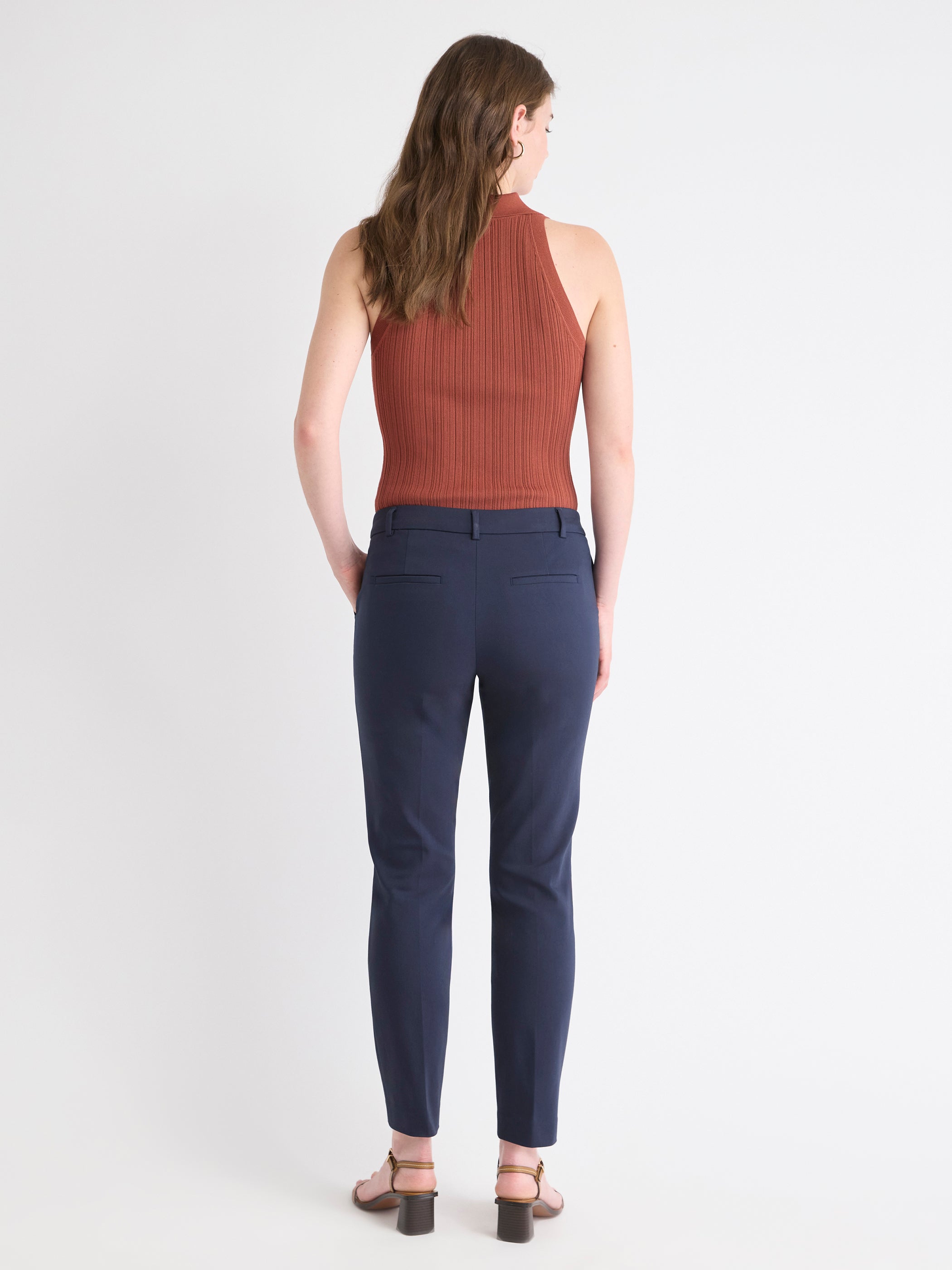 Pantalon Cheville Indispensable à  Coupe étroite Signature