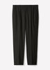 Wool-Blend Tapered-Leg Pleated Dress Pant