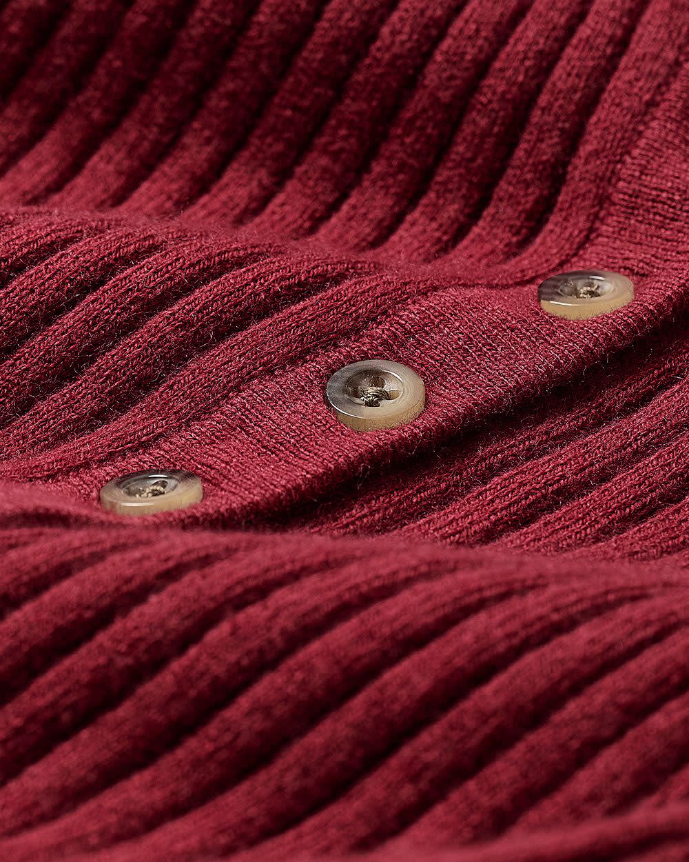 Pull Côtelé à Manches Longue