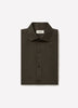 Tailored Lyocell Shirt with Stand-Up Collar