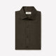 Tailored Lyocell Shirt with Stand-Up Collar