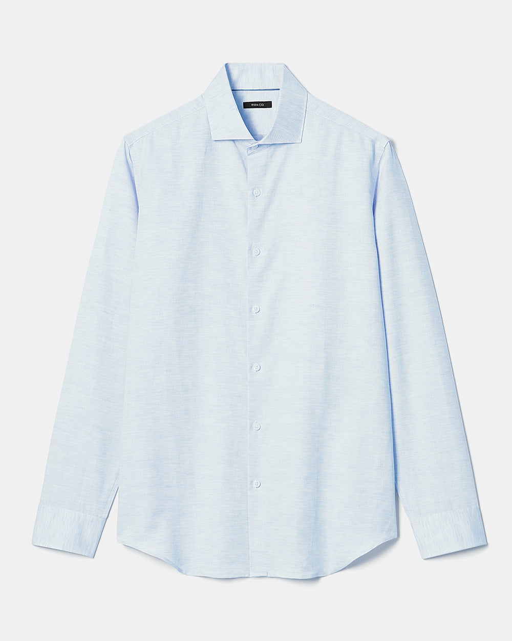 Tailored-Fit Linen Dress Shirt