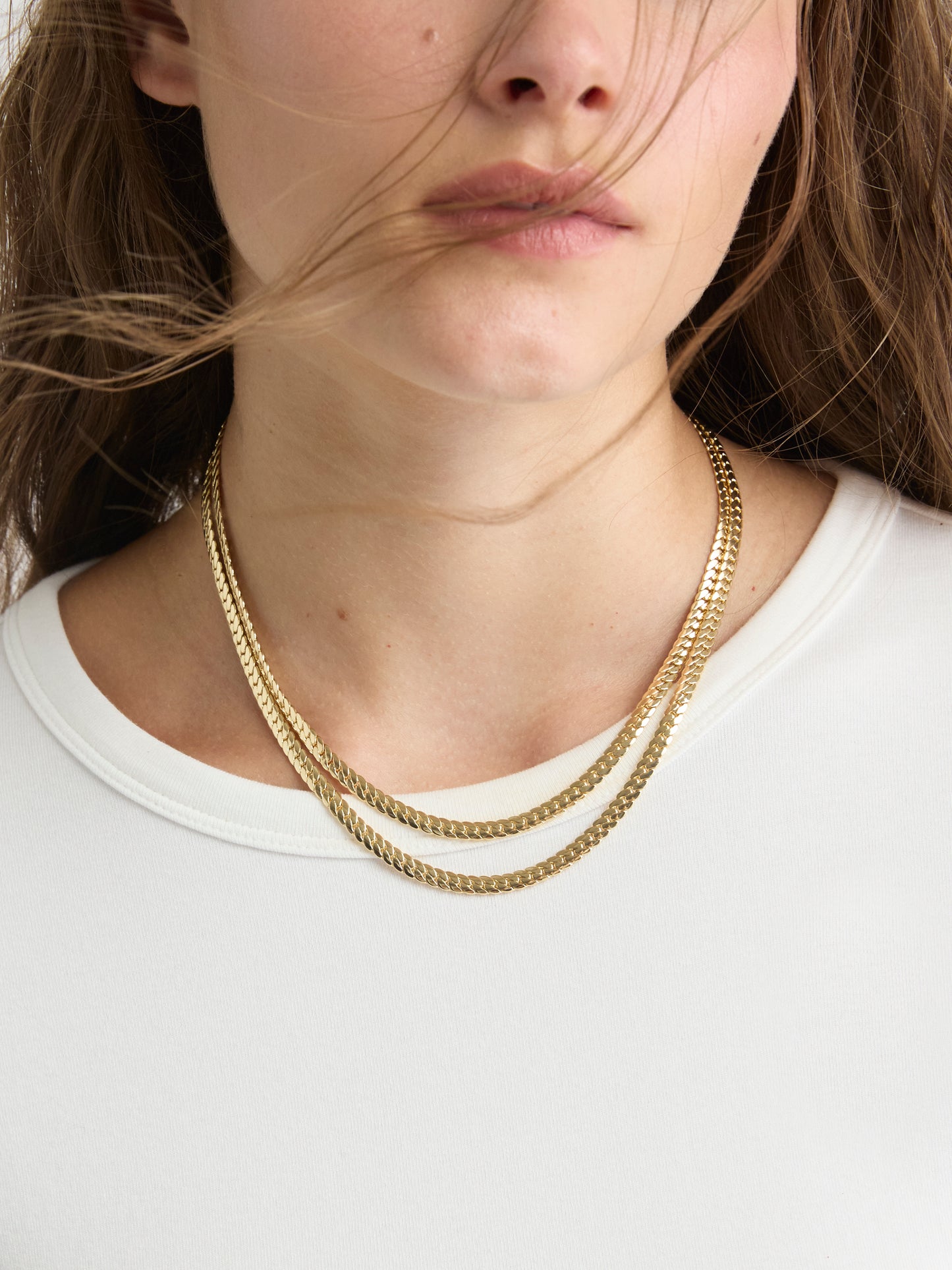 Collier à Double Chaîne