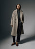 Relaxed-Fit Wool-Blend Double-Breasted Coat