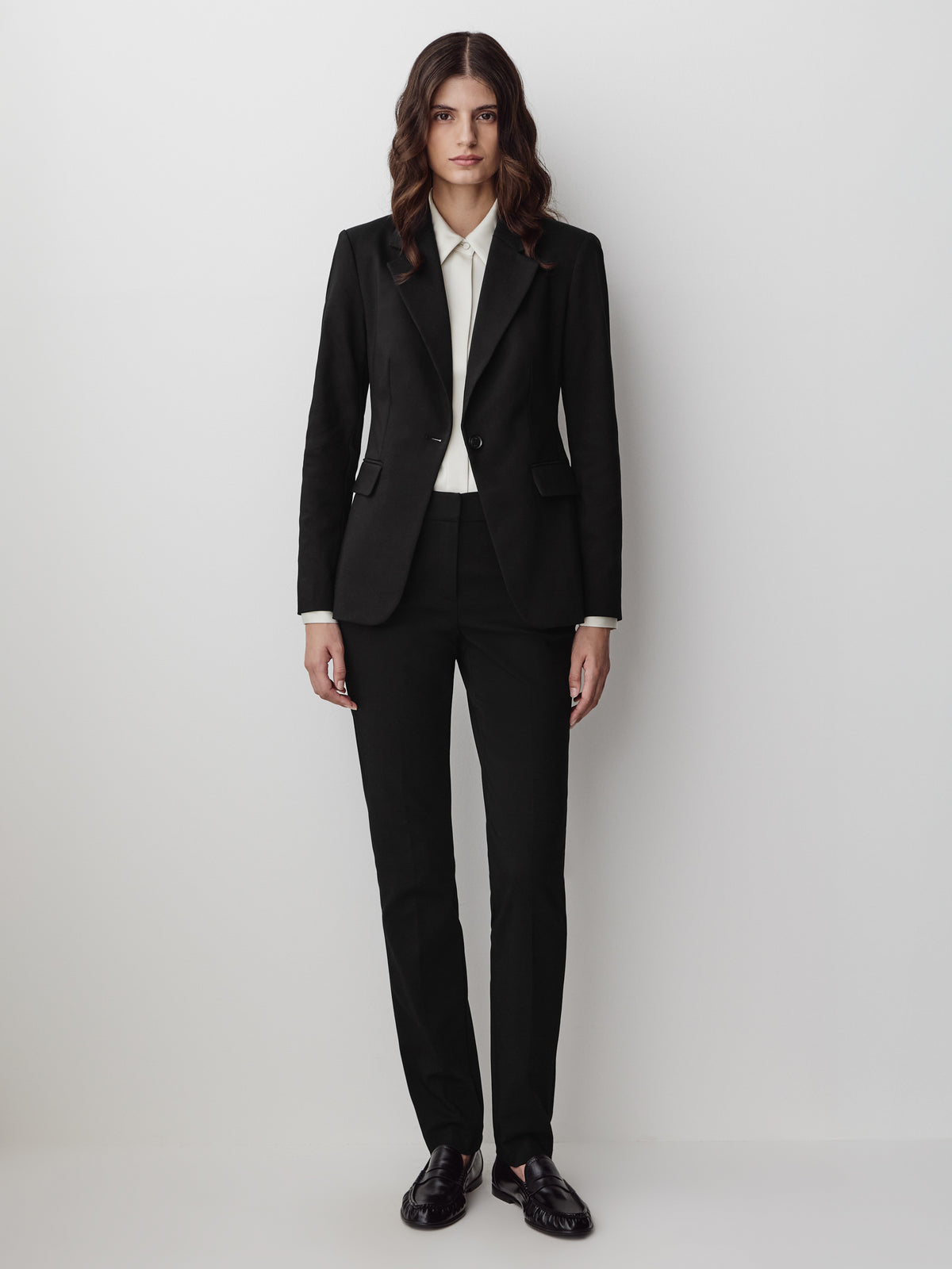 Limitless One-Button Fitted Blazer
