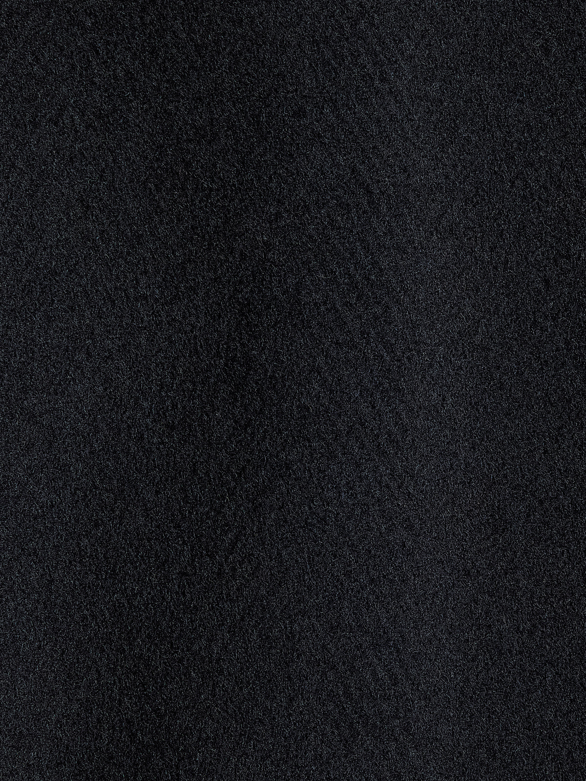 Wool Blend Funnel Topcoat for Men
