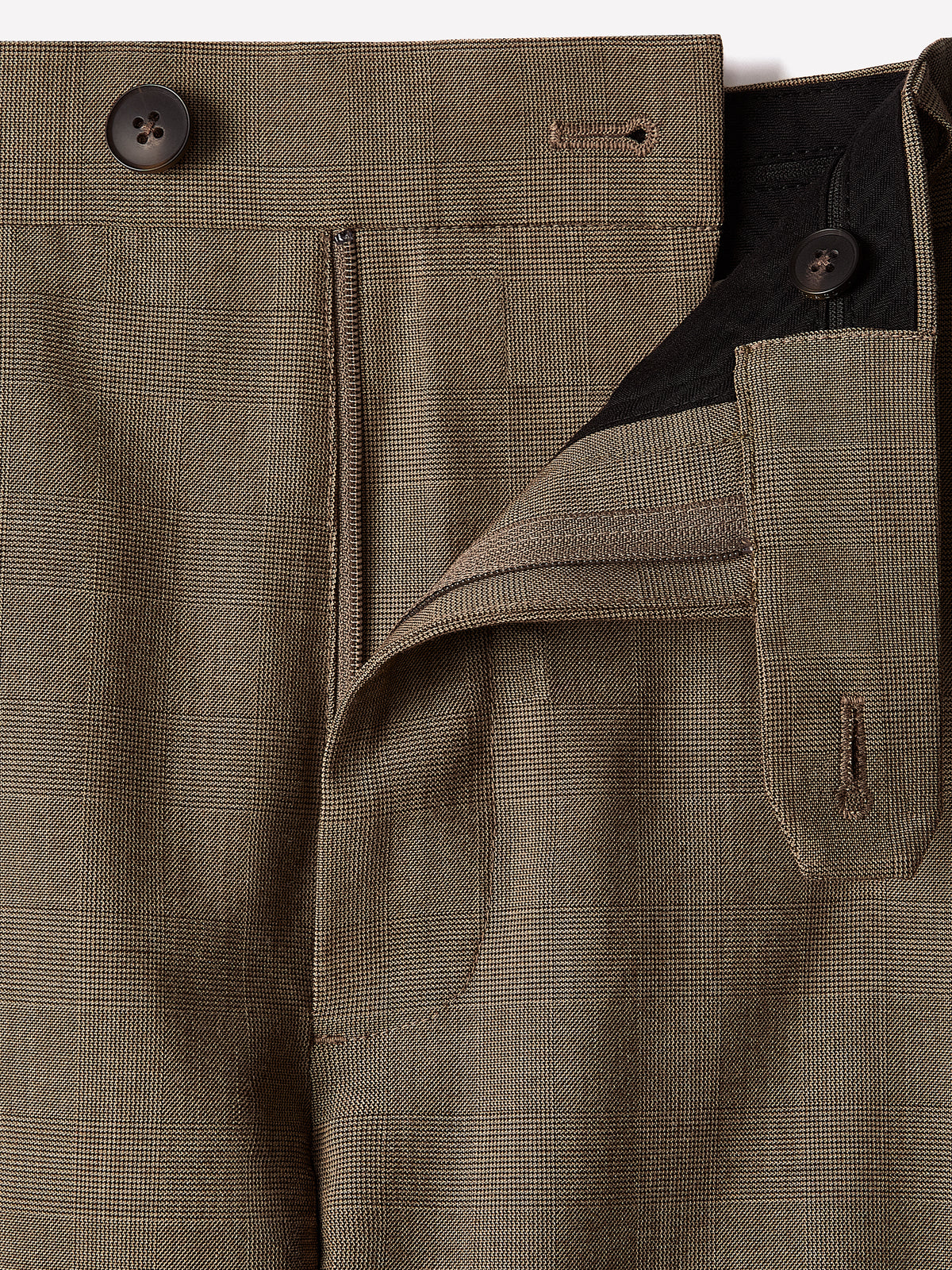 Slim-Fit Prince-of-Wales Pant
