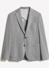 Slim-Fit Knit Blazer
