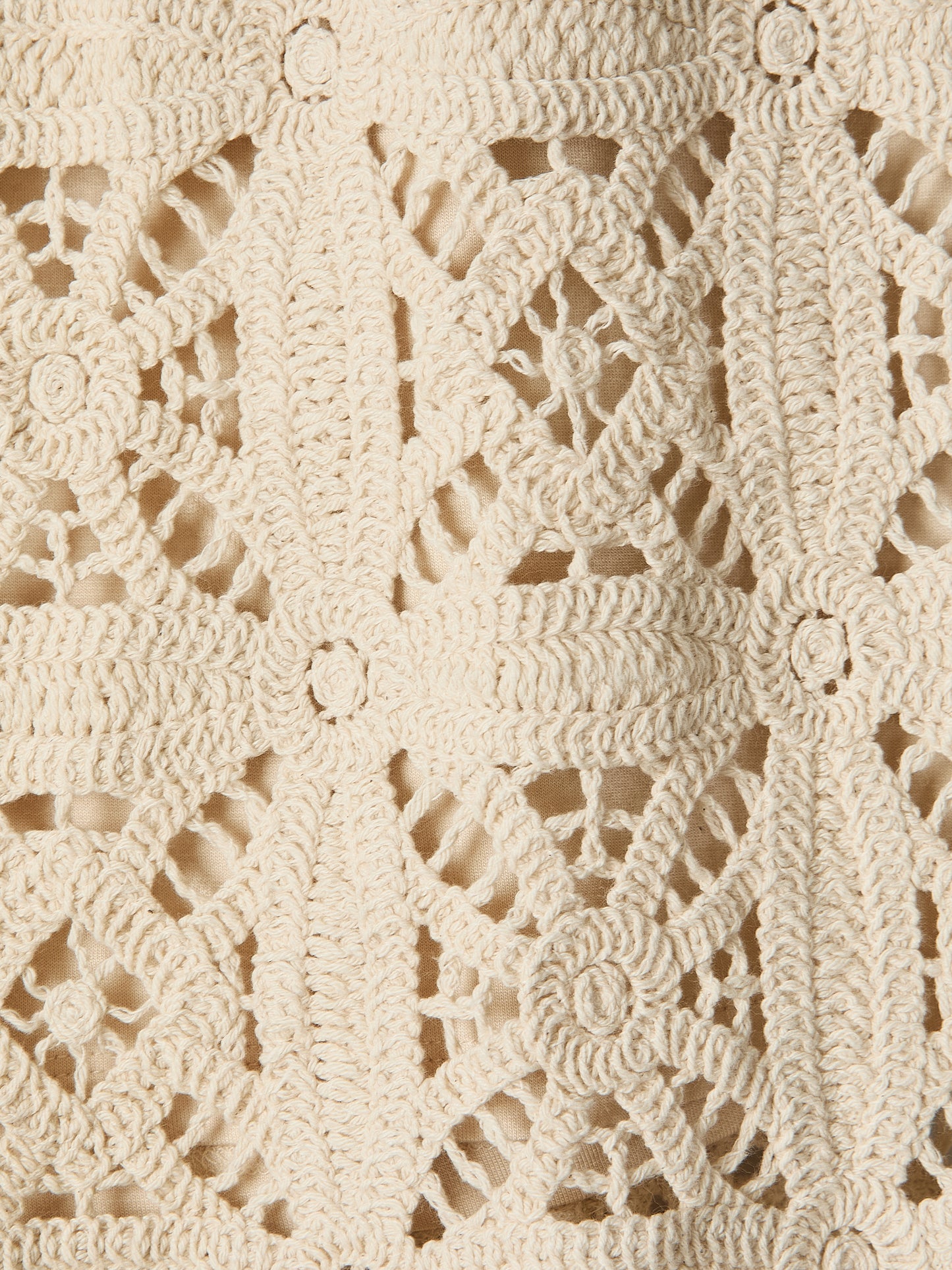 Straight Crochet Midi Skirt