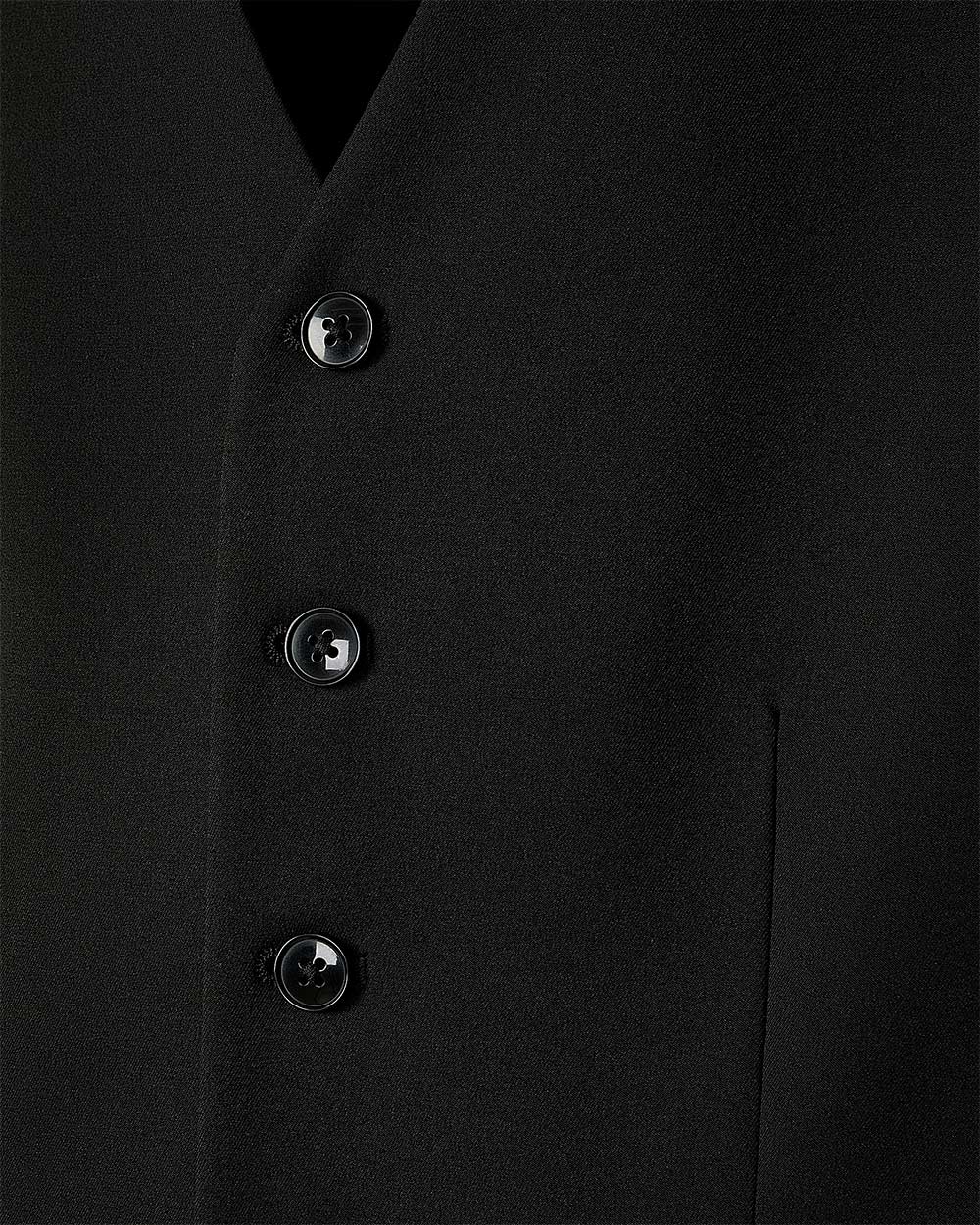 Black Suit Vest