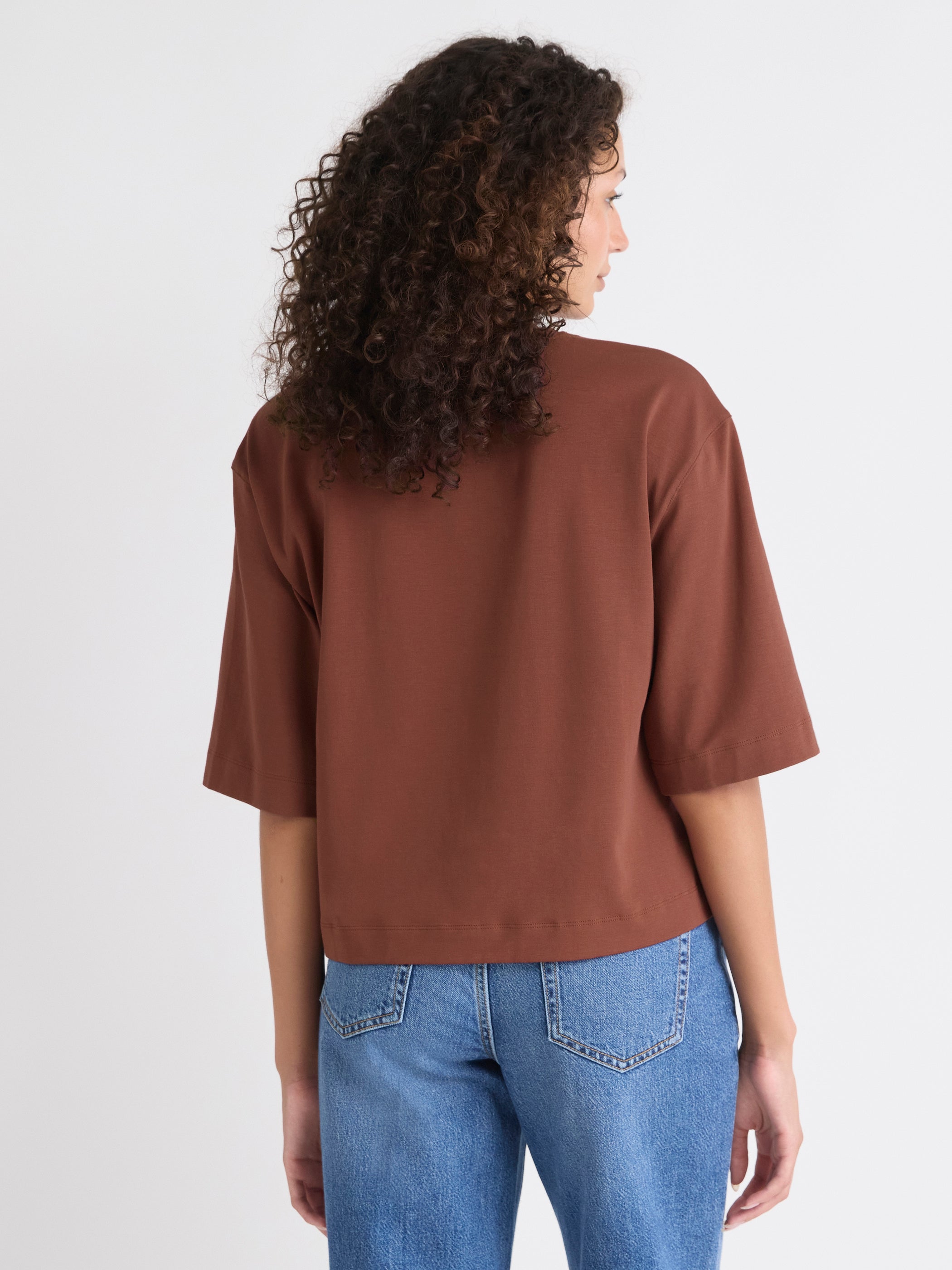 T-Shirt Ample en Coton Supima