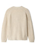 Long-Sleeve V-Neck Cardigan with Neps
