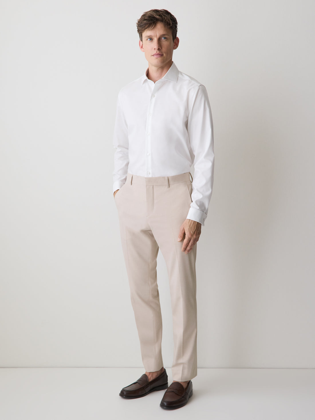 Men's Tailored-Fit Supima Cotton Dress Shirt – RW&CO