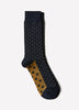 Men’s Knit Dressy Socks with Dot Pattern