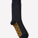 Men’s Knit Dressy Socks with Dot Pattern