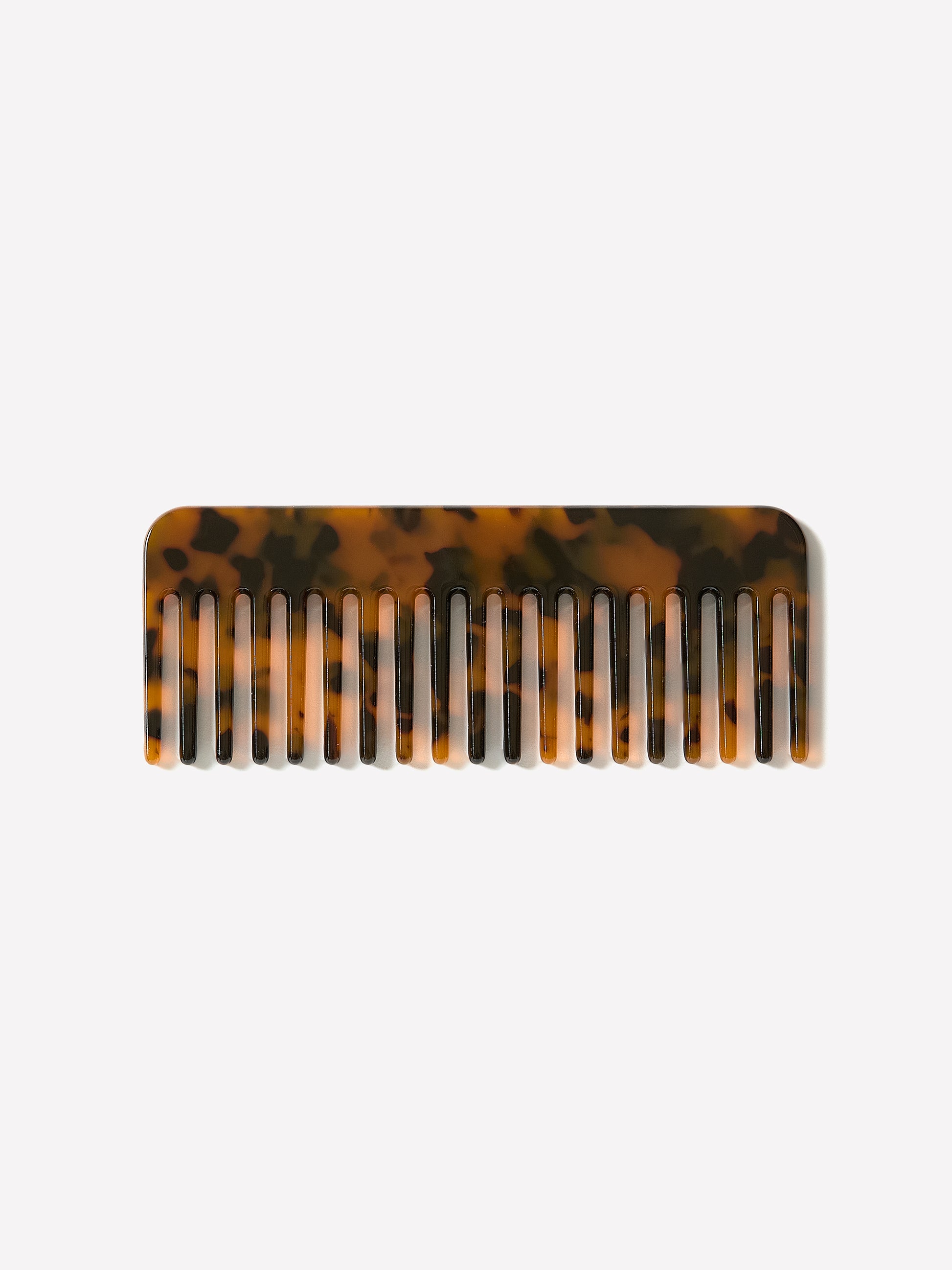 Hair Comb Plastic Tortoise Acrylic Accessory