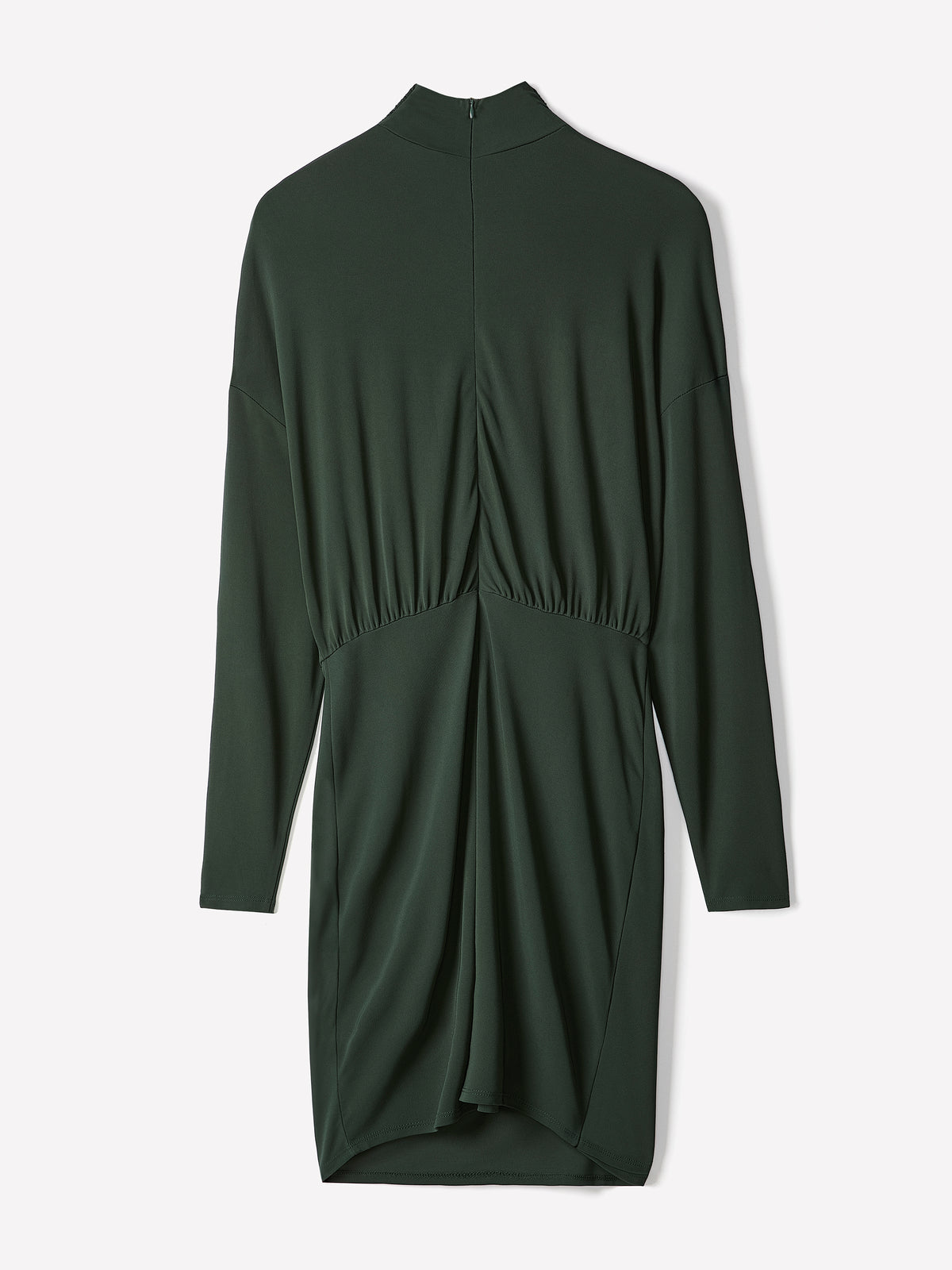 Long Sleeve Mock Neck Knit Dress