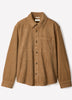 Woven Cotton Tailored Collar Overshirt
