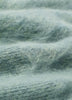 Long-Sleeve V-Neck Hairy Merino Sweater
