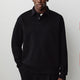 Polo Sweatshirt Cotton Blend Men